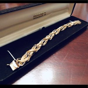 14k yellow gold bracelet
